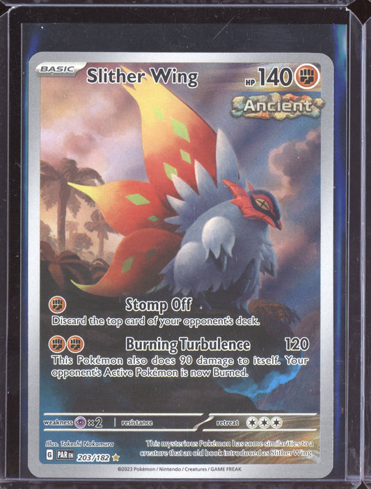 Slither Wing 2023 Pokemon Paradox Rift Illustration Rare 203/182