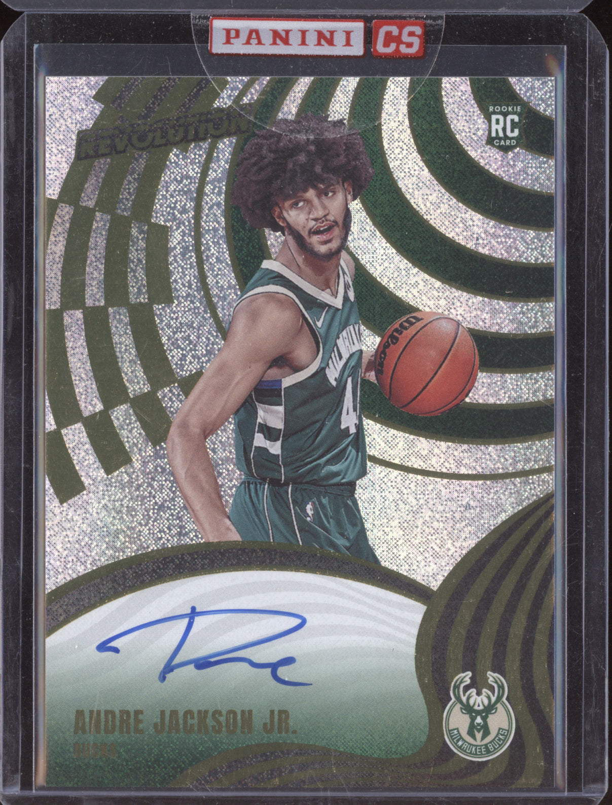 Andre Jackson Jr 2023-24 Panini Revolution Auto RC