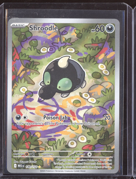 Shroodle 2025 Pokemon Mega Evolution Shiny Rare 149/132