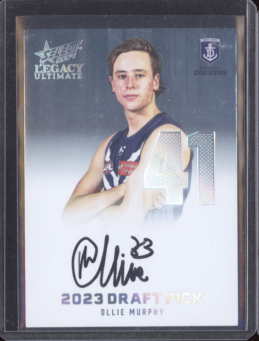 Ollie Murphy 2024 Select Legacy Platinum DPS RC 32/40