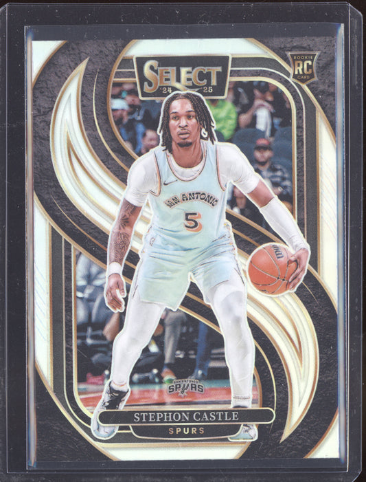 Stephon Castle 2024-25 Panini Select Silver RC