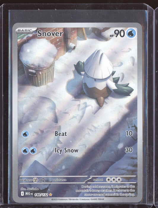 Snover 2025 Pokemon Mega Evolution Shiny Rare 140/132