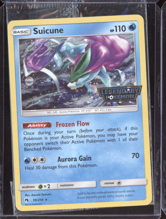 Suicune 2018 Pokemon Lost Thunder Cosmos Sealed 059