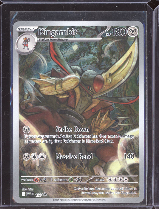 Kingambit 2024 Pokemon Scarlet & Violet Promos Promo 130