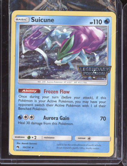 Suicune 2018 Pokemon Lost Thunder Cosmos Sealed 059