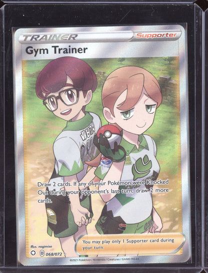 Gym Trainer 2021 Pokemon Shining Fates Ultra Rare 068/072