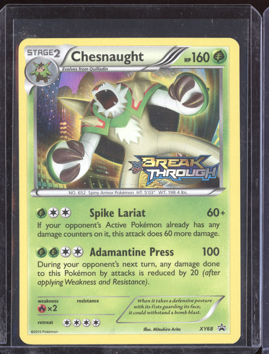 Chesnaught 2015 Pokemon XY Promos Promo XY68