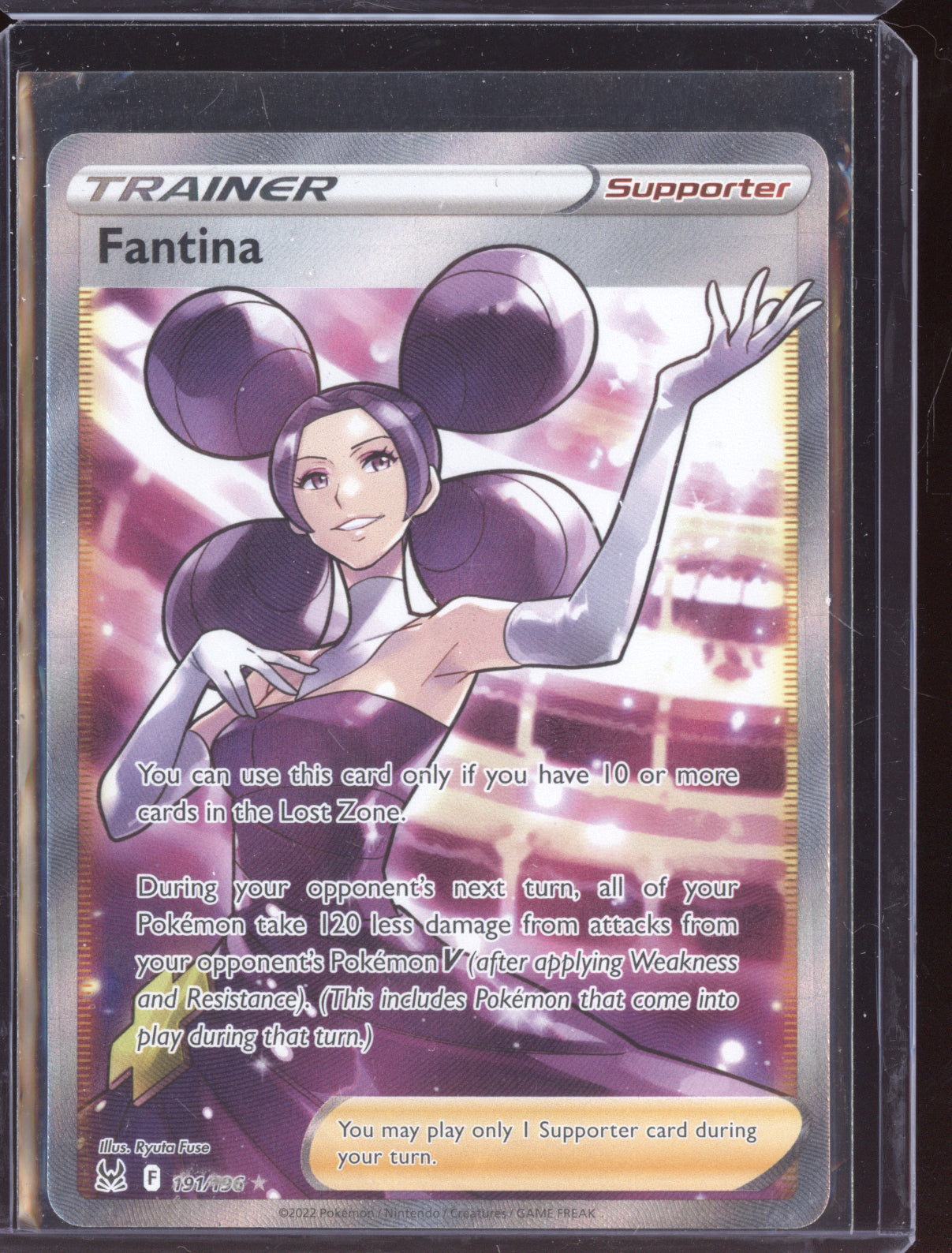 Fantina 2022 Pokemon Lost Origin Ultra Rare 191/196