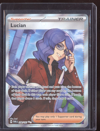 Lucian 2024 Pokemon Twilight Masquerade Ultra Rare 208/167