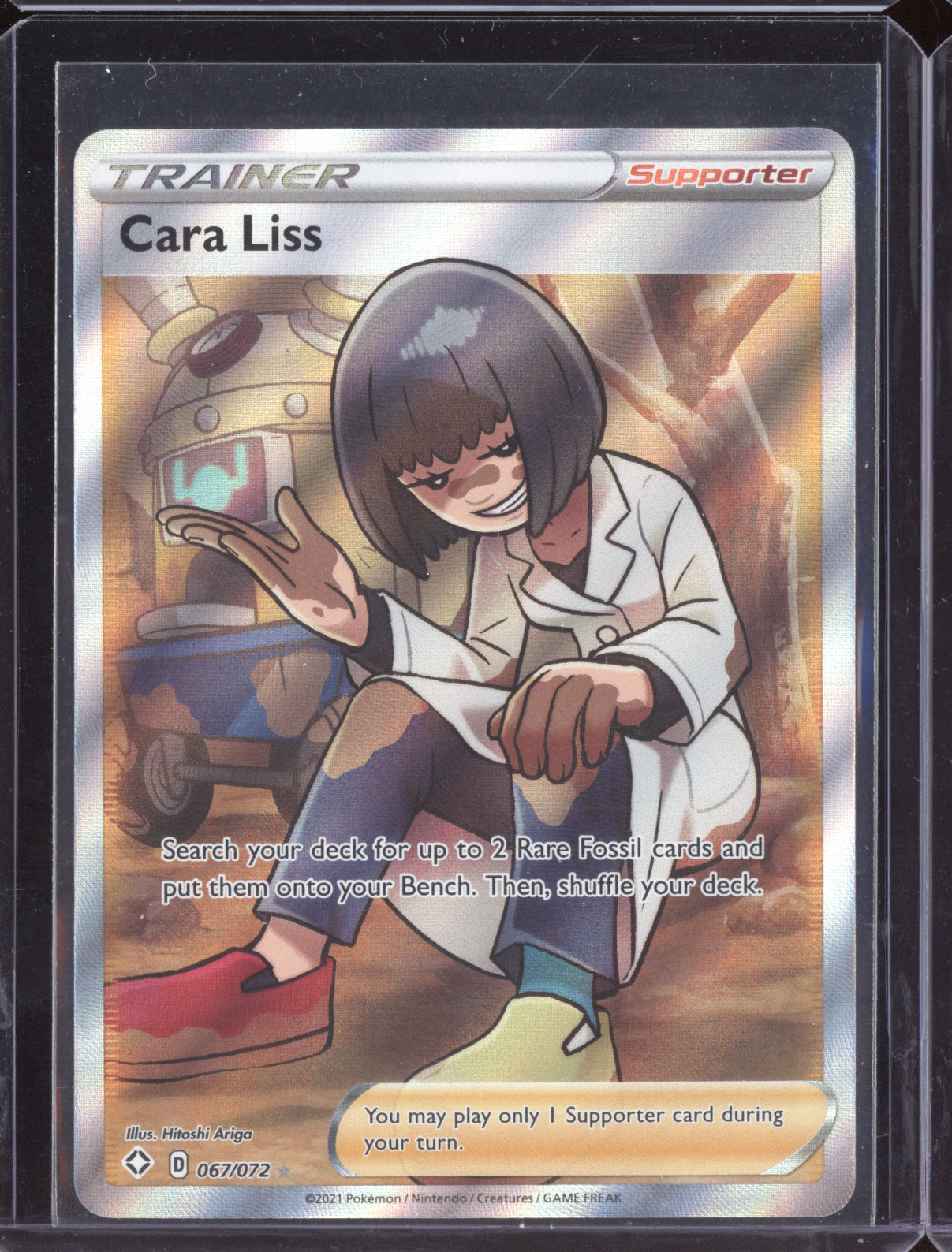 Cara Liss 2021 Pokemon Shining Fates Ultra Rare 067/072