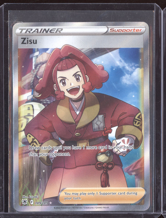 Zisu 2022 Pokemon Astral Radiance Ultra Rare 189/189