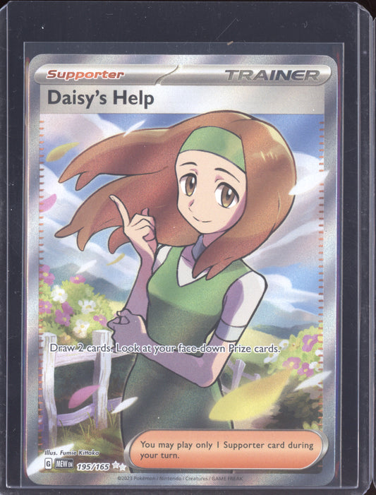 Daisys Help 2023 Pokemon 151 Ultra Rare 195/165