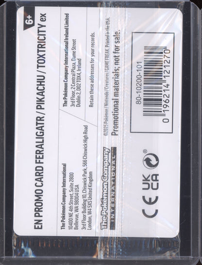 Feraligatr 2025 Pokemon Scarlet & Violet Promo Illustration Contest 213