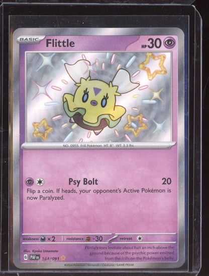 Flittle 2024 Pokemon Paldean Fates Shiny Rare 164/091