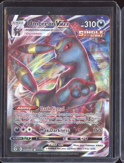 Umbreon VMAX 2021 Pokemon Evolving Skies Holo Rare VMAX 095/203