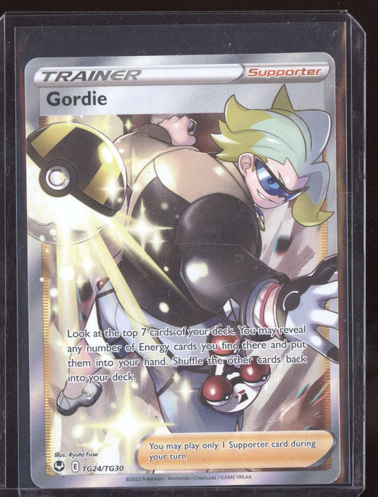 Gordie 2022 Pokemon Silver Tempest Trainer Gallery Ultra Rare TG24/TG30