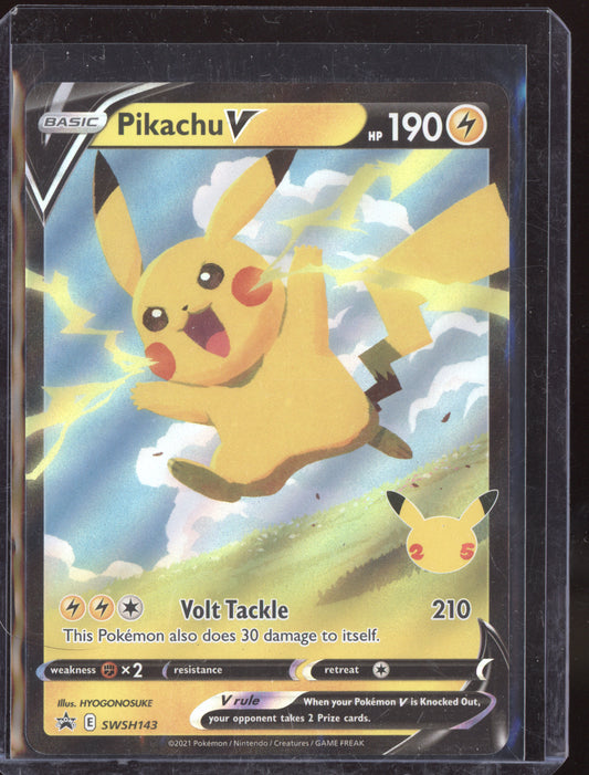 Pikachu V 2021 Pokemon Sword & Shield Promos Promo SWSH143