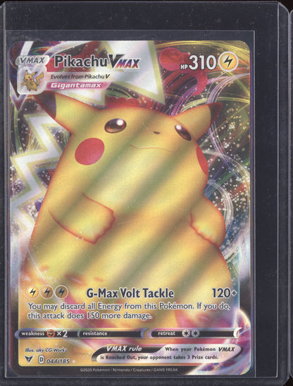Pikachu VMAX 2020 Pokemon Vivid Voltage Holo Rare VMAX 044/185