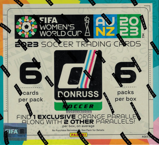 2023 Panini Donruss Soccer FIFA Women's World Cup 6-Pack Hobby Blaster Box