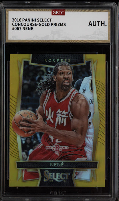 Nene 2016-17 Panini Select Gold 7/10