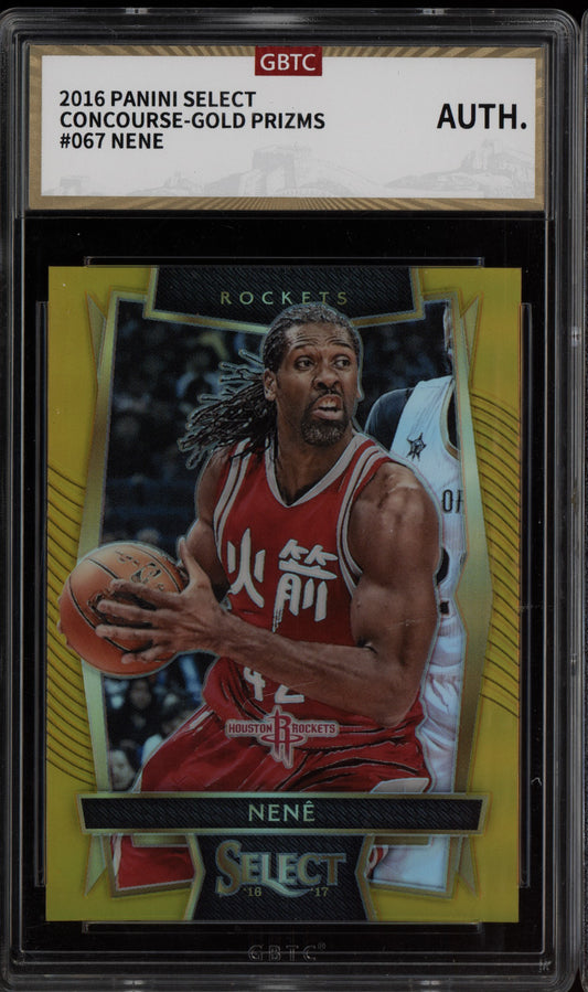 Nene 2016-17 Panini Select Gold 7/10