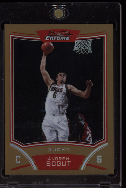 Andrew Bogut 2008-09 Bowman Chrome Gold Refractor 1/50