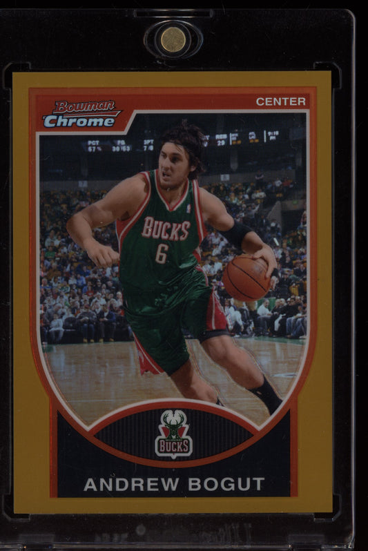 Andrew Bogut 2007-08 Bowman Chrome Gold Refractor 1/99