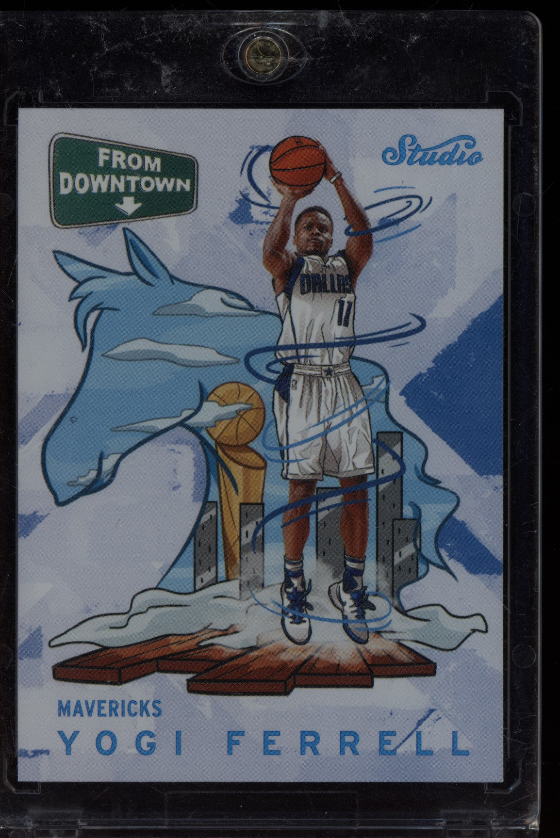 Yogi Ferrell 2016-17 Panini Studio Downtown RC