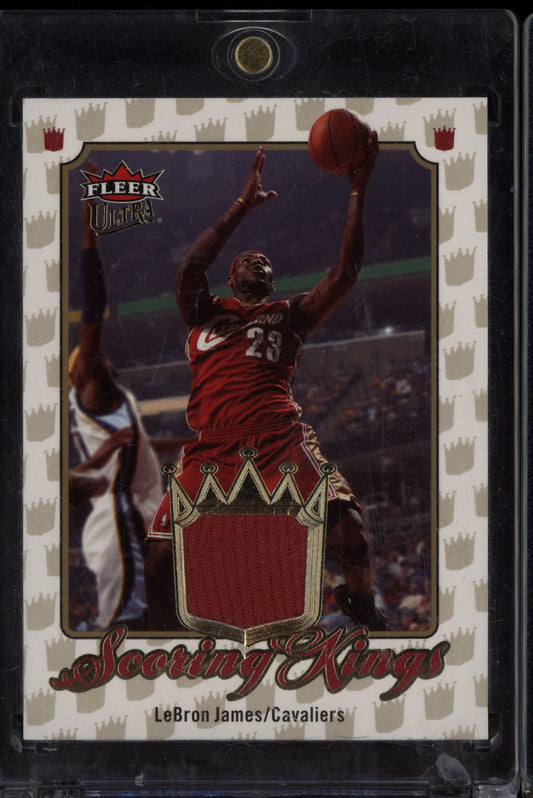 LeBron James 2007-08 Fleer Ultra Scoring Kings Jersey