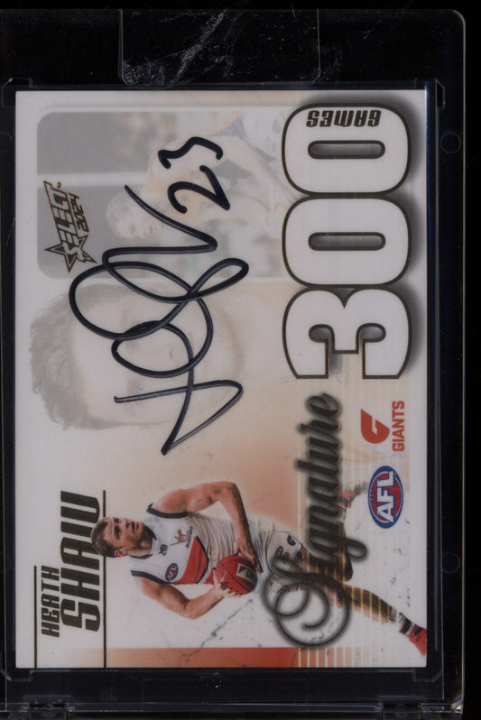 Heath Shaw 2024 Select Legacy Ultimate 300 Game Signature 35/50