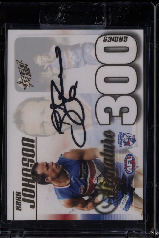 Brad Johnson 2024 Select Legacy Ultimate 300 Game Signature 42/50