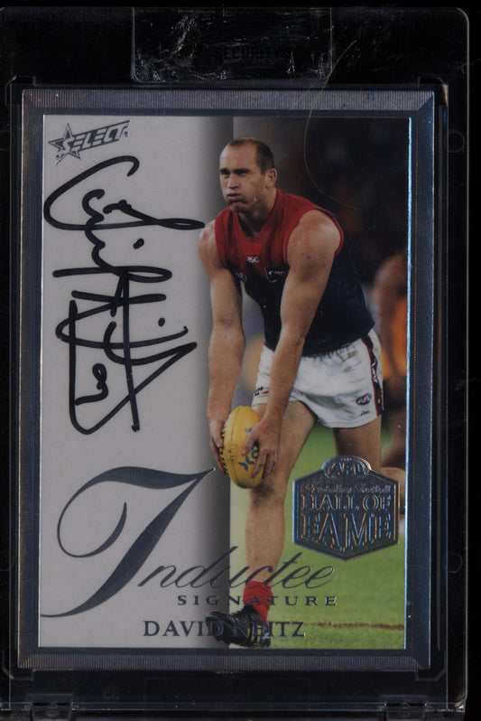 David Neitz 2024 Select Legacy Ultimate Hall of Fame Inductee Signature 64/110