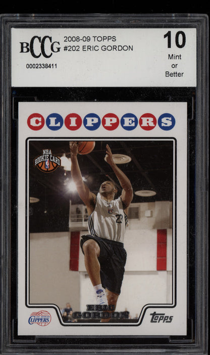 Eric Gordon 2008-09 Topps  RC BCCG 10
