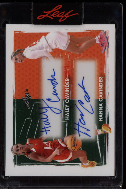 Haley Cavinder Hanna Cavinder 2023 Leaf Online Dual Auto 359/405