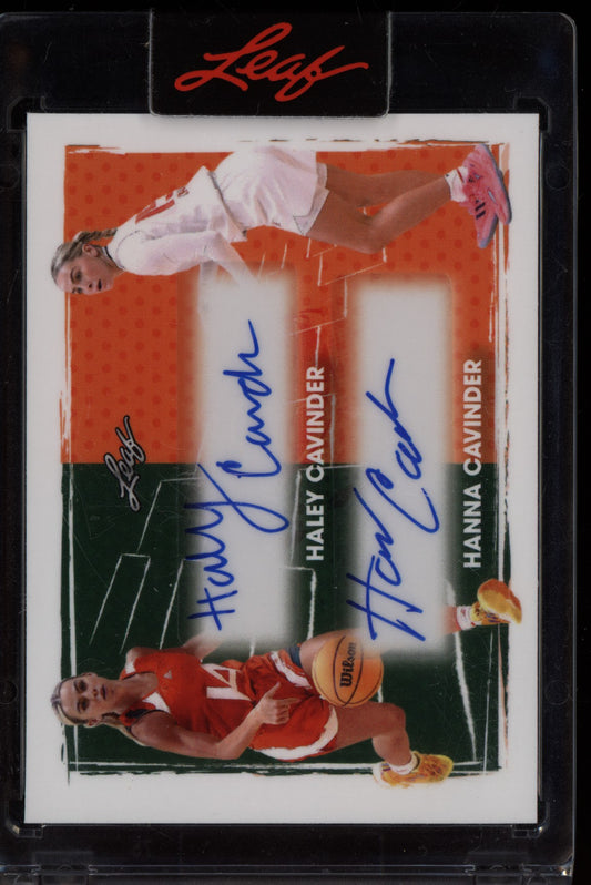 Haley Cavinder Hanna Cavinder 2023 Leaf Online Dual Auto 359/405