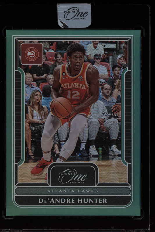 De'Andre Hunter 2022-23 Panini One and One Green 2/5