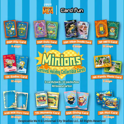 Card Fun Minions Carnival Holiday Booster Box