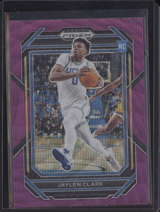 Jaylen Clark 2023-24 Panini Prizm Draft Purple Wave RC