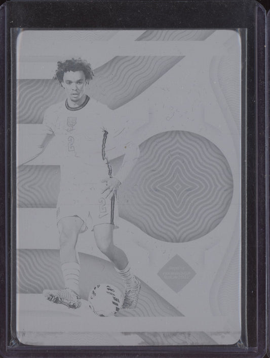 Trent Alexander-Arnold 2022 Panini National Treasures World Printing Plate 1/1
