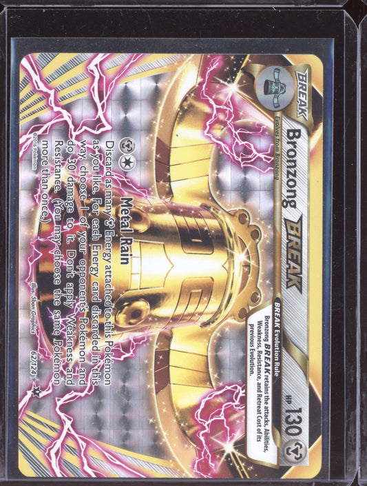 Bronzong BREAK 62/124 Rare BREAK Pokemon XY  Fates Collide