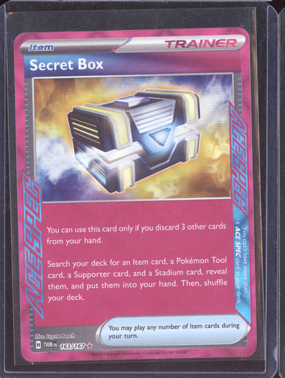 Secret Box 2024 Pokemon Twilight Masquerade ACE SPEC Rare 163/167