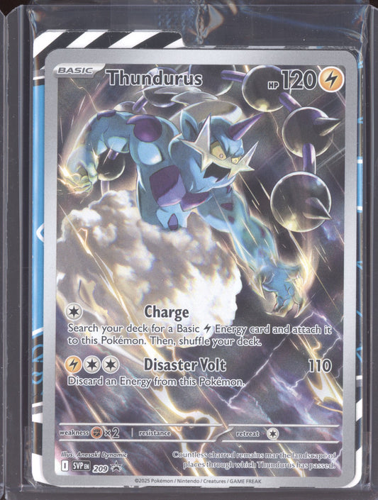 Thundurus 2025 Pokemon Black Bolt SVP 209 Promo
