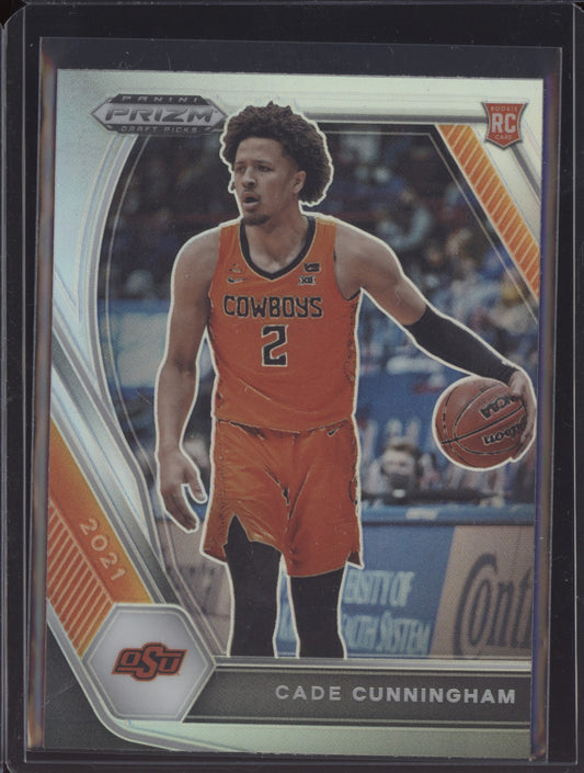 Cade Cunningham 2021-22 Panini Prizm Draft Silver RC