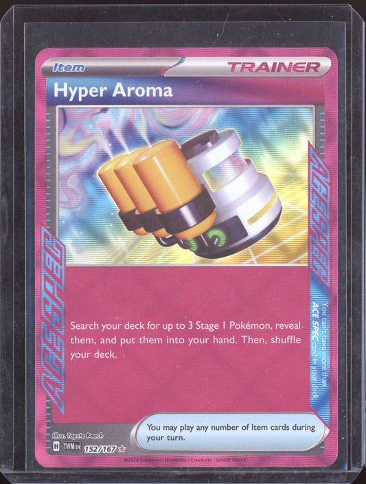 Hyper Aroma 2024 Pokemon Twilight Masquerade ACE SPEC Rare 152/167