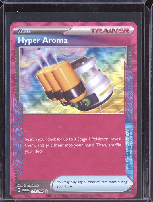 Hyper Aroma 2024 Pokemon Twilight Masquerade ACE SPEC Rare 152/167