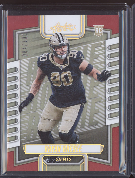 Bryan Bresee 2023 Panini Absolute Red RC 84/100