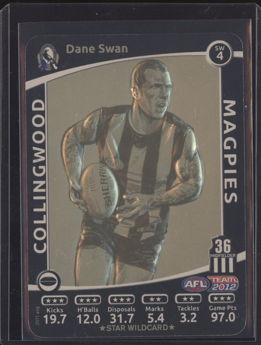 Dane Swan 2012 Teamcoach  Star Wildcard Gold