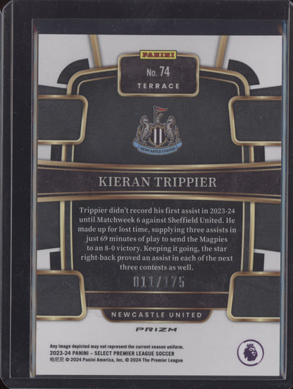 Kieran Trippier 2023-24 Panini Select Premier League Camo 11/175