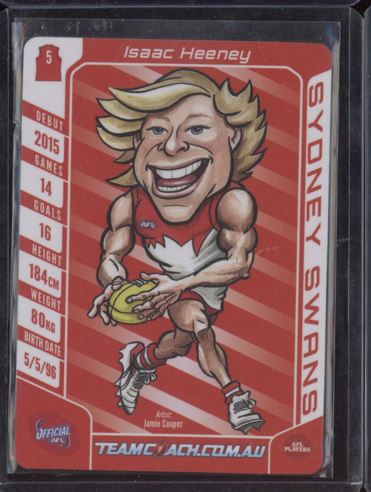 Isaac Heeney 2016 Teamcoach  Magic Wildcard
