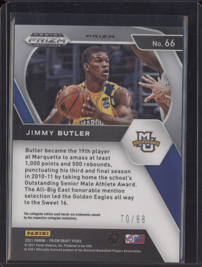 Jimmy Butler 2021-22 Panini Prizm Draft Choice Red 70/88